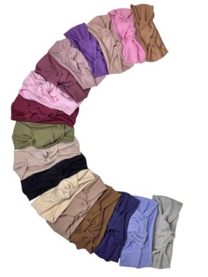 Opaska TWISTBAND z dzianiny prążkowanej