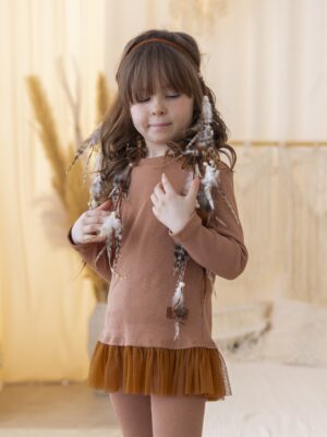 Koszulka z tiulem MOKKA