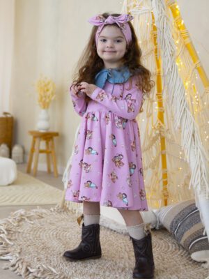 Sukienka dla dziewczynki ZOSIA- INDIANKI