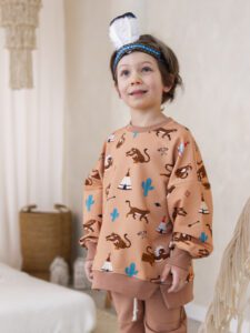 Bluza dziecięca OVERSIZE GEPARD