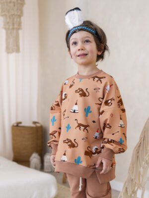 Bluza dziecięca OVERSIZE GEPARD