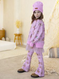 Zestaw bluza tiul i dzwony INDIANKI