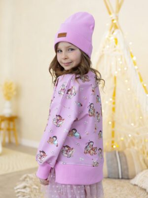 Bluza dziewczęca z TIULEM INDIANKI