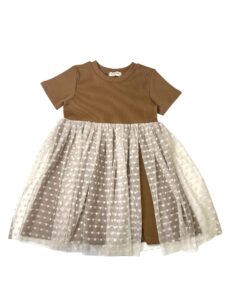Sukienka dla dziewczynki JAGNA - TOFFI tiul SERCA