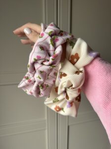 Opaska TWISTBAND z dzianiny - PRINT