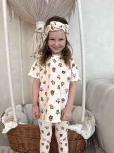 Tshirt dziecięcy WAFFEL SPRING