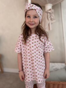 Tshirt dziecięcy PRĄŻEK ROSE