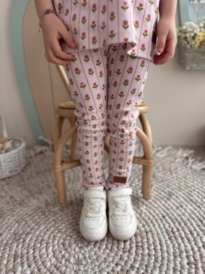 Legginsy dziecięce PRĄŻEK ROSE