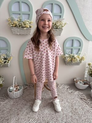 Zestaw TSHIRT z legginsami PRĄŻEK SPRING