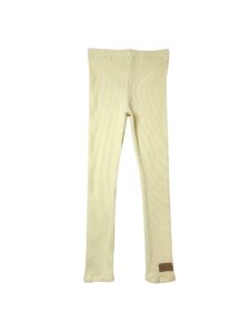 Legginsy dla dzieci z dzianiny prążkowanej MASEŁKO