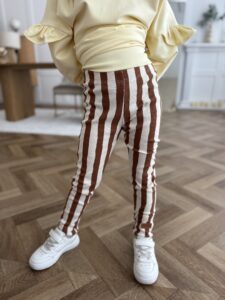 Legginsy dziecięce PRĄŻEK PASKI