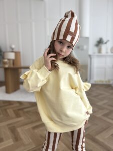 Bluza dziewczęca MASEŁKO falbanki