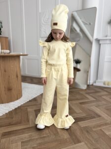 Zestaw dziewczęcy koszulka i spodnie BLOOM MASEŁKO