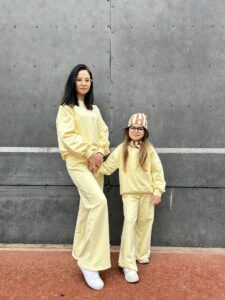 Spodnie szerokie DAMSKIE MASEŁKO