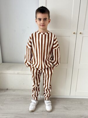 Dres chłopięcy prążek PASKI