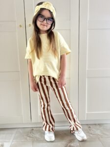 Zestaw TSHIRT MASEŁKO z dzwonami PASKI